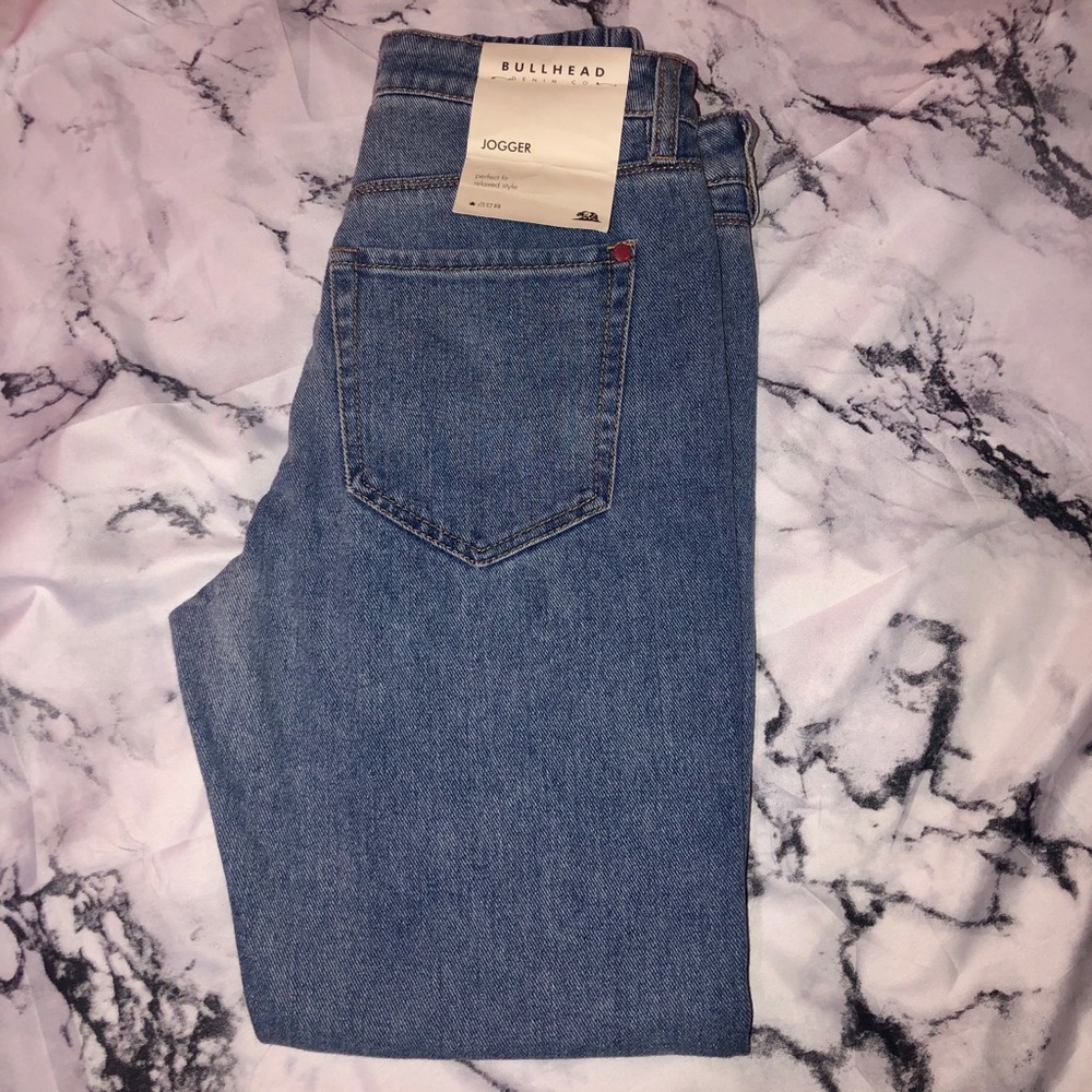 Bullhead Pacsun distressed jean jogger